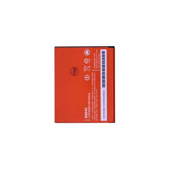 Battery BM40/BM41/BM44 for Xiaomi Redmi 1S/Red Rice 2 2000mAh